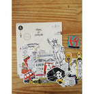 Suatelier-Suatelier Travel Luggage Sticker Pack Valiz Etiket Seti Some Place-Sticker-6-Milagron.com