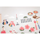 Suatelier-Suatelier Travel Luggage Sticker Pack Valiz Etiket Seti Welcome To Korea-Sticker-8-Milagron.com