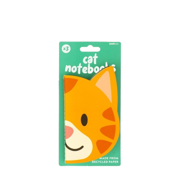 Suck Uk 3'Lü Kedi Not Defteri Seti
