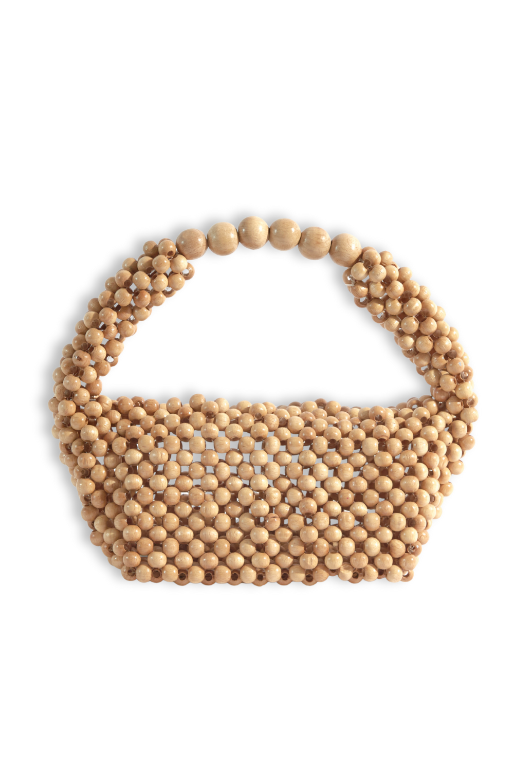 Raya Ahşap Boncuk El Çantası - 3