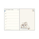 Sunstar Disney Winnie The Pooh 2027 B6 Haftalık Ajanda – Storybook Wood