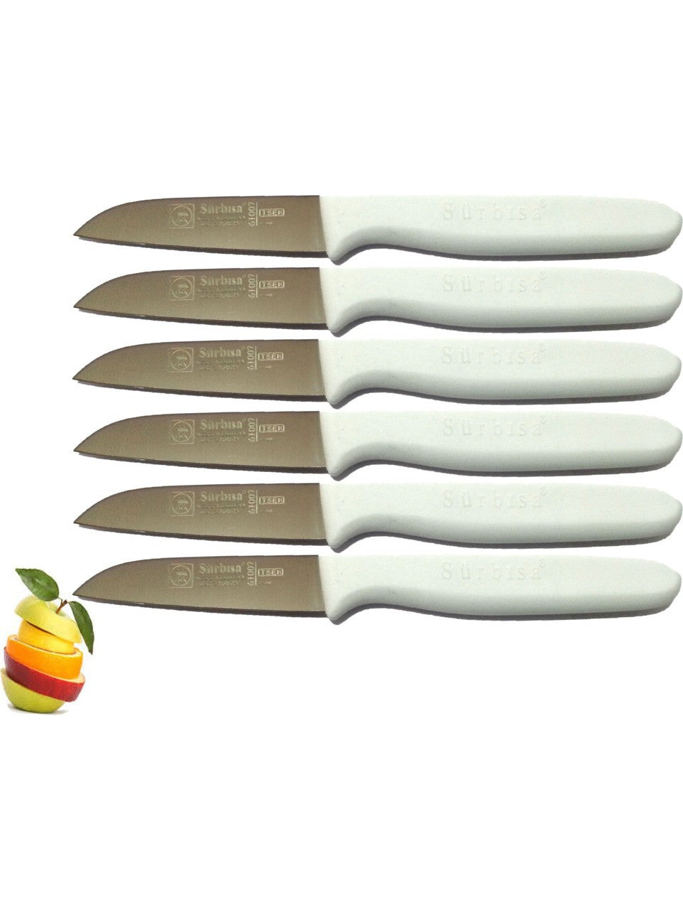Sürbisa Sürmene 61007 6'lı Sebze Meyve Bıçağı Set