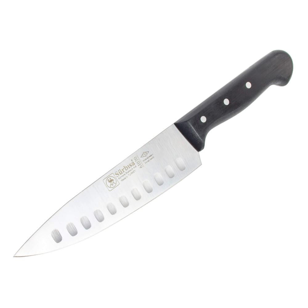 Sürbisa Sürmene 61070 Oluklu Şef Aşçı Bıçağı 17 Cm