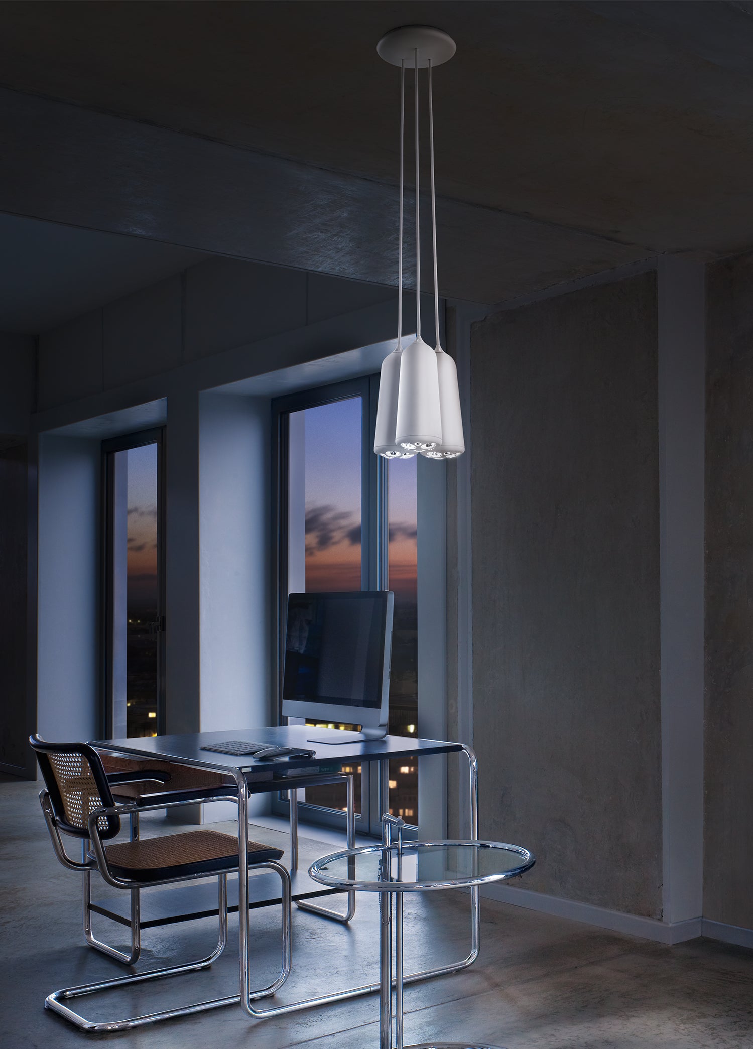 Droplit 3L Sarkit Beyaz Ø25X130 Cm Led