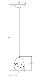 Inlay 1L Sarkit Bakir Ø13X18 Cm E27 1X60W