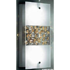 Splendid 1L Apli̇k Topaz-Firçalanmiş Paslanmaz Metal 12.7X9.5Xh28.6 Cm G4 2X35W