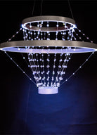 Strandelier European 3L Sarkit Gri̇ Ø67X48 Cm Led 260X0.1W