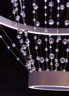 Strandelier European 3L Sarkit Gri̇ Ø67X48 Cm Led 260X0.1W