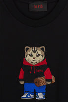 Cat Black T-shirt - 2