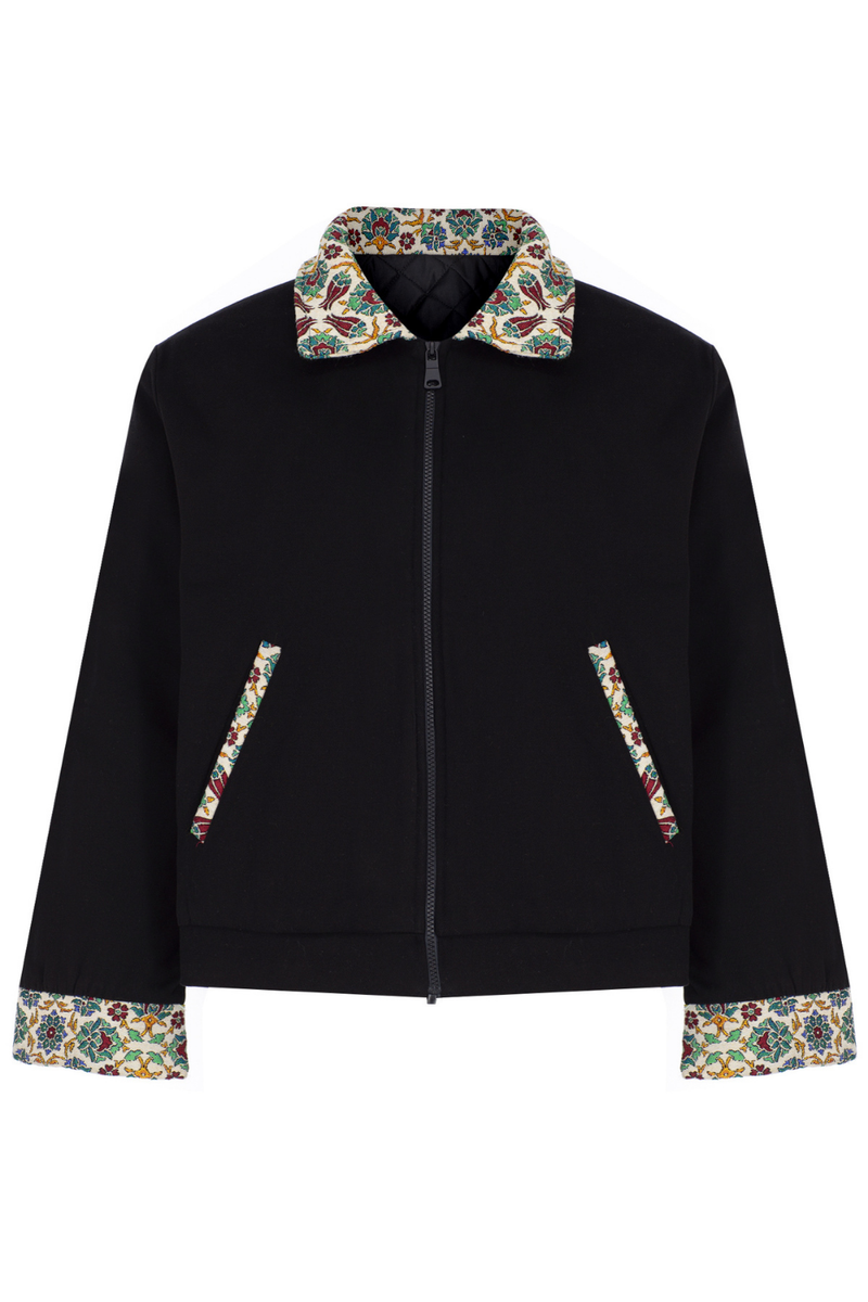 Tapis İznik Black Jacket Ceket | Milagron