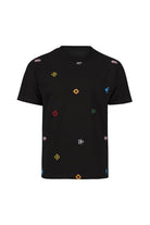 Tapis-Symbols Of Anatolia Oversized Black Tshirt 010-T-Shirts-1-Milagron.com