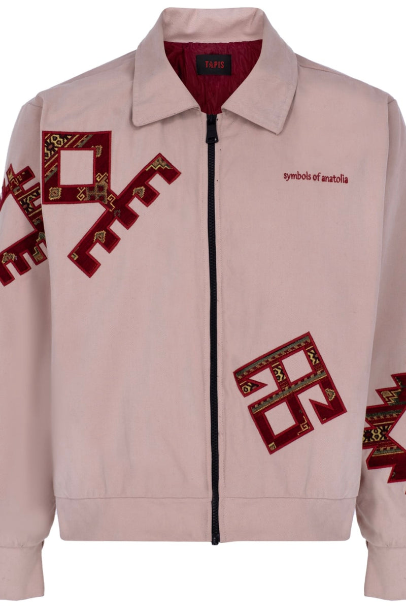 Tapis Symbols Of Anatolia Pink Jacket Ceket | Milagron