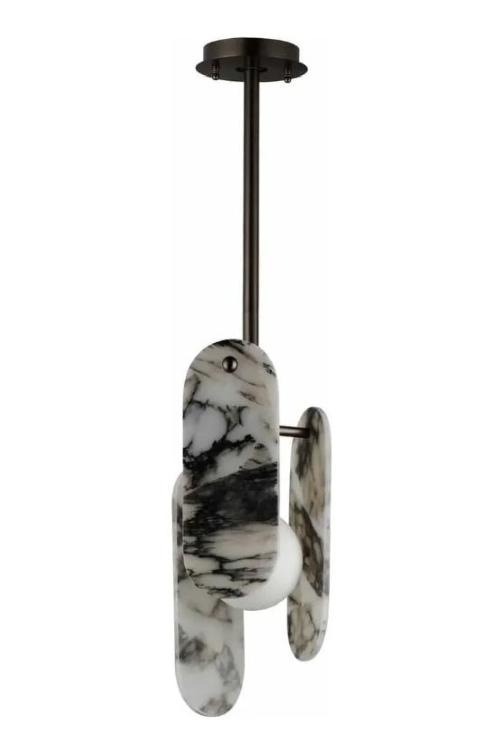 Mermer Camlı Sarkıt Avize - 1