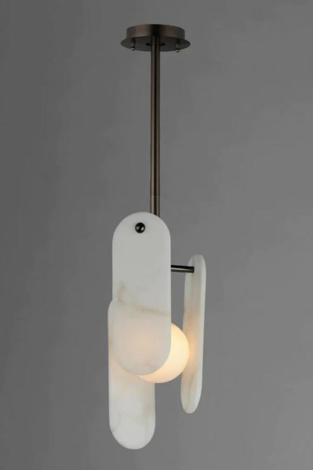 Mermer Camlı Sarkıt Avize - 2