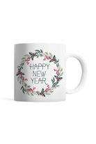 Tatlistan-Çelenkli Happy New Year Kupa Bardak-Bardak-1-Milagron.com