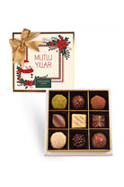 Tatlistan-Kardan Adam Ve Kokinalar 9 Çeşitli Artisan Ve Trüf Çikolata 9'lu-Çikolata-1-Milagron.com