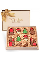 Tatlistan-Kırmızı Ruj, Oje Ve Parfümlü, Noel Babalı Yılbaşı Çikolatası-Çikolata-1-Milagron.com