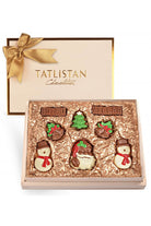 Tatlistan-Noel Baba, Kardan Adam Ve Yılbaşı Ağaçlı, Mutlu Yıllar Yazılı Çikolata-Çikolata-1-Milagron.com