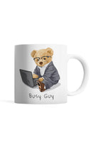 Tatlistan-Teddy Bear | Busy Guy With Computer - Kupa Bardak-Bardak-1-Milagron.com