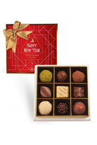 Tatlistan-Yeni Yıl Çizgileri 9 Çeşitli Artisan Ve Trüf Çikolata 9'lu-Çikolata-1-Milagron.com