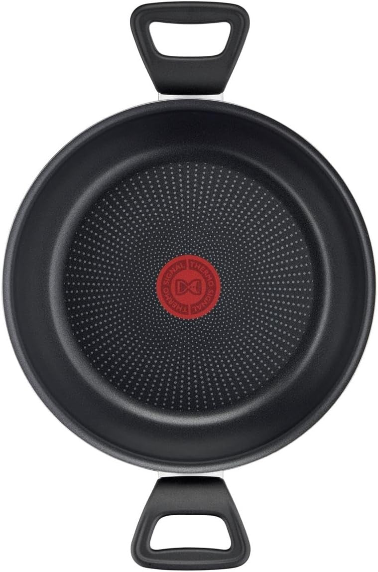 Tefal Titanyum 2X Xl Difüzyon Tabanlı Kapaklı Sahan 24 Cm
