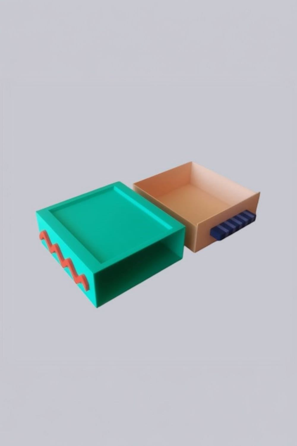 Çekmeceli Kutu 3'lü Set No. 1 - 5