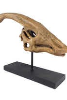 The Fossil Art-Parasaurolophus Fosil Heykeli-Biblo-2-Milagron.com
