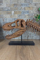 The Fossil Art-T-Rex Fosil Heykeli-Biblo-3-Milagron.com