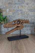 The Fossil Art-Velociraptor Fosil Heykeli-Biblo-3-Milagron.com