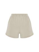 Aura Drawstring Shorts - Oatmeal