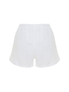 Aura Drawstring Shorts - White