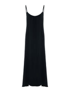 Aura Low Back Maxi Dress - Black