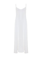 Aura Low Back Maxi Dress - White