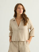 Aura Mini Shirt - Oatmeal