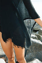The Handloom-Ava Kimono Black-Kimono-5-Milagron.com