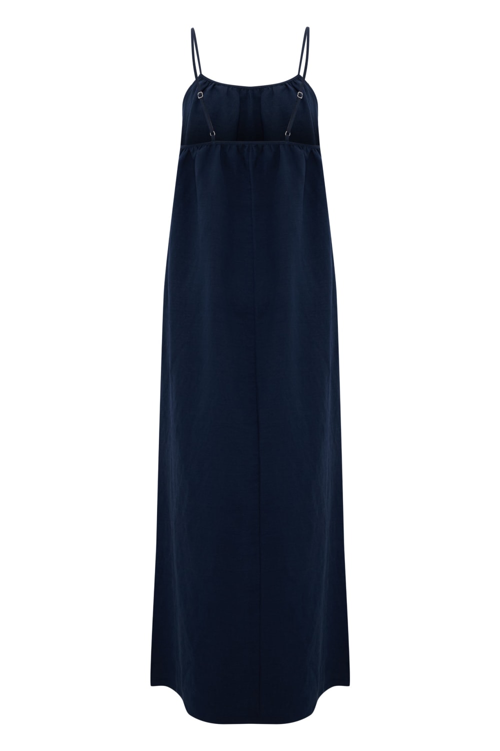 The Handloom-Bliss Flow Maxi Dress Navy-Elbise-7-Milagron.com