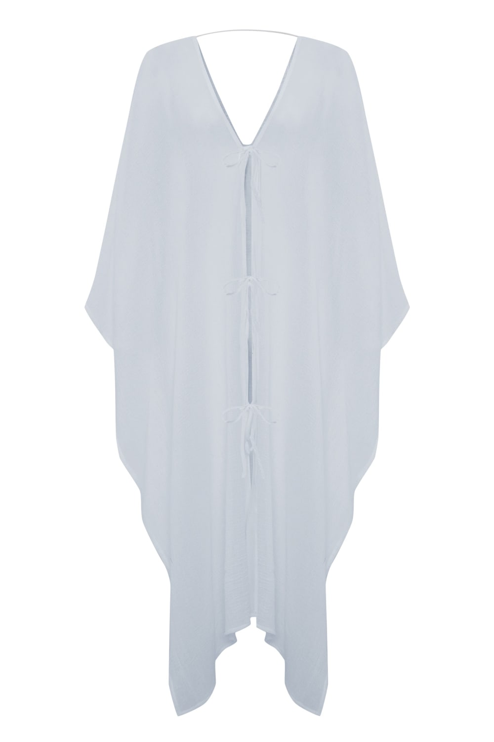 The Handloom-Bodrum Ties Kaftan Baby Blue-Kaftan-6-Milagron.com