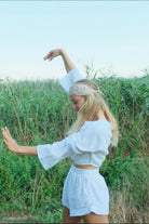 The Handloom-Echo Boy Short White-Şort-7-Milagron.com