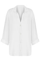Echo Maxi Shirt - White