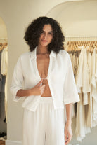 Echo Mini Shirt - White