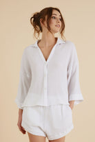 Echo Mini Shirt - White