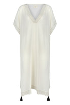 The Handloom-Ela Kaftan Natural-Kaftan-7-Milagron.com