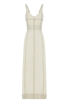 The Handloom-Eva Maxi Dress Natural-Elbise-5-Milagron.com