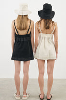 The Handloom-Eva Mini Dress Natural-Elbise-5-Milagron.com