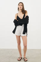 The Handloom-June Short White-Şort-4-Milagron.com