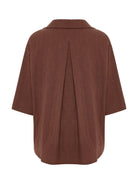 Kaya Boyfriend Shirt - Terracotta