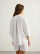 Kaya Boyfriend Shirt - White