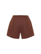 Kaya Drawstring Shorts - Terracotta