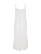 Kaya Smocked Maxi Dress - White