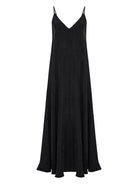 Lucid Flow Maxi Dress - Black